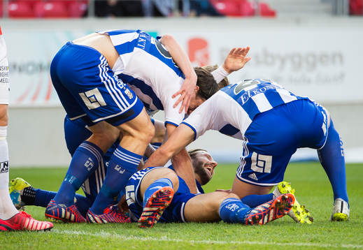 IFK Göteborgs Mattias Bjärsmyr jublar