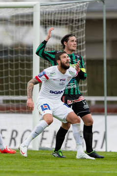 Assyriskas Andreas Haddad och Varbergs Robin Tranberg