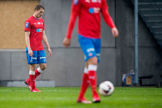 Helsingborgs Frederik Helstrup Jensen deppar