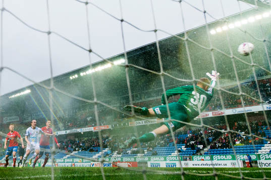 Gefles 0-1 av Johan Bertilsson (ej bild) går in bakom