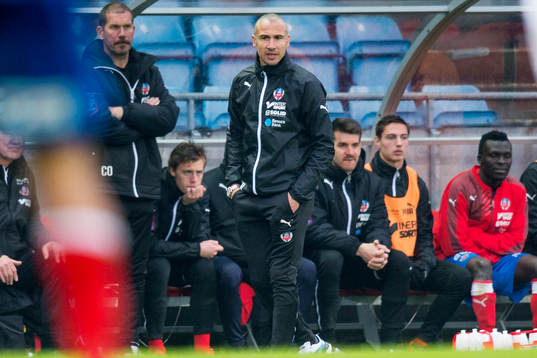 Helsingborgs manager Henrik Larsson