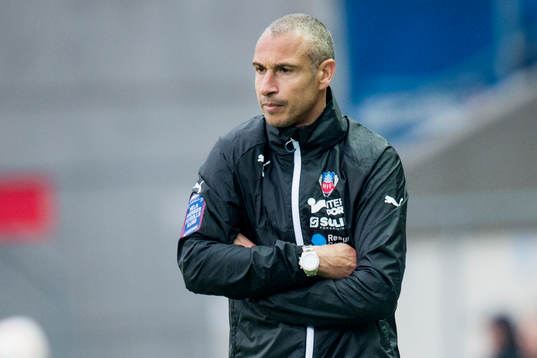 Helsingborgs manager Henrik Larsson