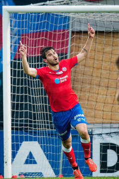 Helsingborgs Astrit Ajdarevic jublar
