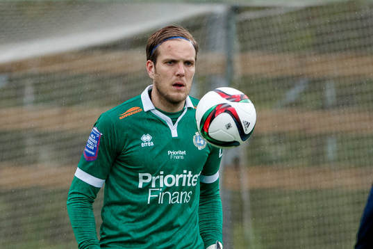 Utsiktens målvakt Axel Wibrån