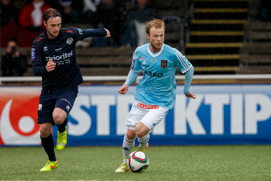Utsiktens Jonas Hellgren och Brommapojkarnas Pontus Åsbrink
