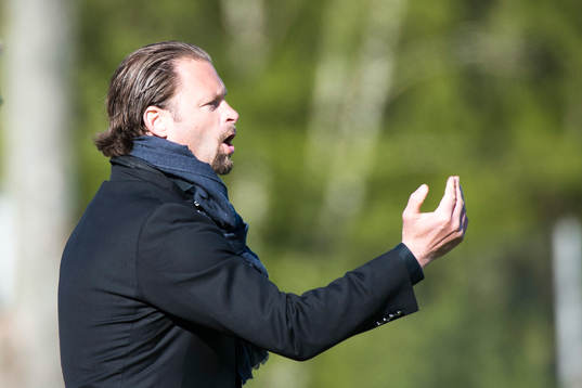 Ängelholms tränare Joakim Persson