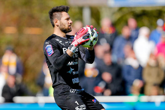 Halmstads målvakt Stojan Lukic