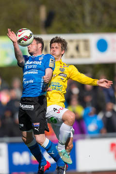 Halmstads James Keene och Falkenbergs Daniel Johansson