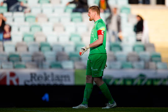 Häckens målvakt Christoffer Källqvist