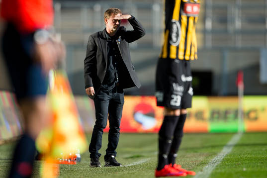 Häckens tränare Peter Gerhardsson