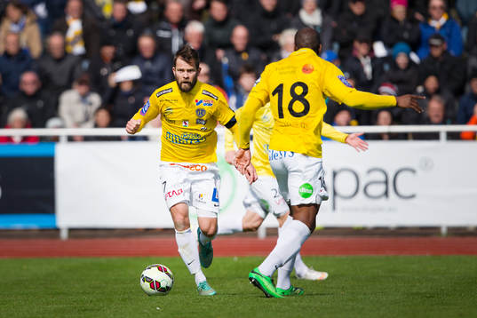 Falkenbergs David Svensson och Falkenbergs Hakeem Araba