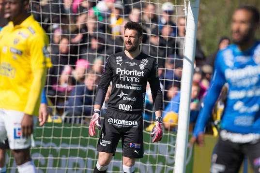 Halmstads Målvakt Stojan Lukic