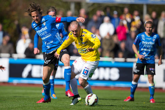 Halmstads Fredrik Liverstam och Falkenbergs Christoffer
