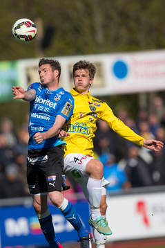 Halmstads James Keene och Falkenbergs Daniel Johansson