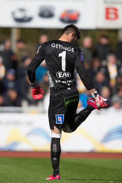 Halmstads Målvakt Stojan Lukic