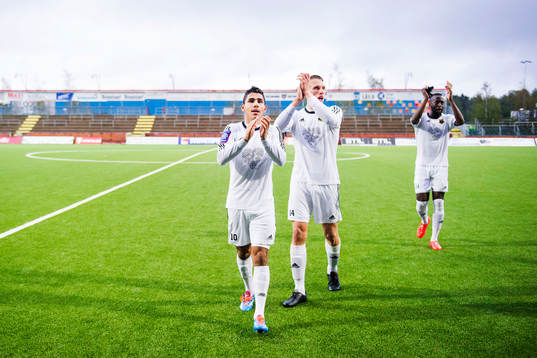 Östersunds Hosam Aiesh, Bobo Sollander Jansson och Ronald
