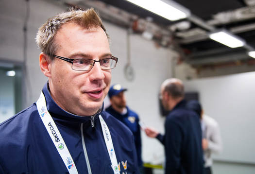 Assisterande tränare Rikard Grönborg