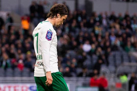 Hammarbys Linus Hallenius deppar