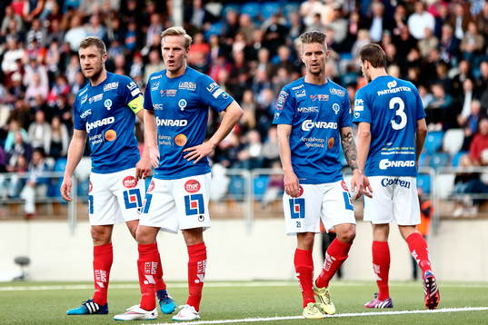 Åtvidabergs Daniel Hallingström, Andreas Dahlén, Ruben