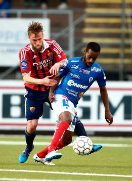 Djurgårdens Alexander Faltsetas och Åtvidabergs Ammar