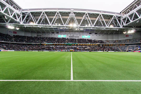 Hammarbys och Sundsvalls spelare ställer upp för