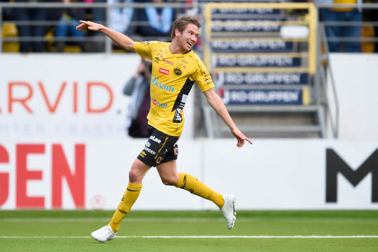 Elfsborgs Marcus Rohdén jublar