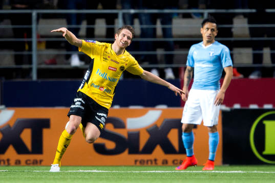 Elfsborgs Marcus Rohdén jublar