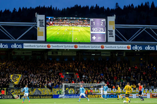 Speltiden förlängs med 20 minuter
