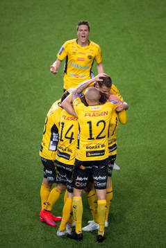Elfsborgs spelare jublar