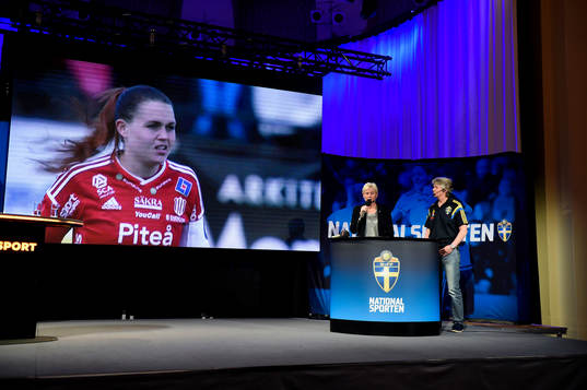 Piteås Emilia Appelqvist tog ut av Sveriges assisterande