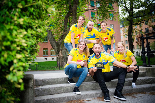 Sveriges Emma Berglund, Therese Sjögran, Olivia Schough
