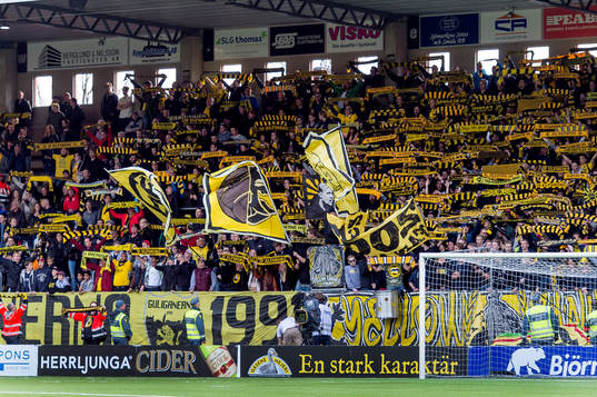 Elfsborgs supportrarna Guliganerna