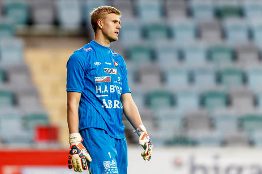 Örgrytes målvakt Fredrik Andersson