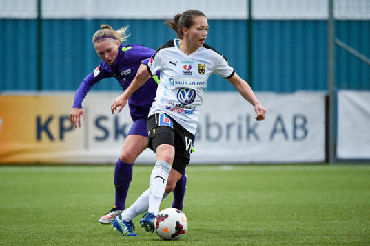 Jitex Amanda Östervall och Umeås Elin Landström