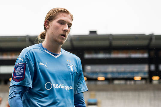 Malmö FFs Simon Kroon deppar