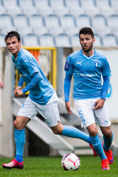 Malmö FFs Andreas Vindheim och Erdal Rakip