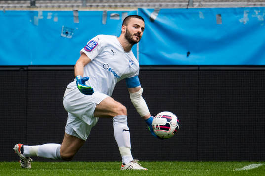 Malmö FFs målvakt Zlatan Azinovic