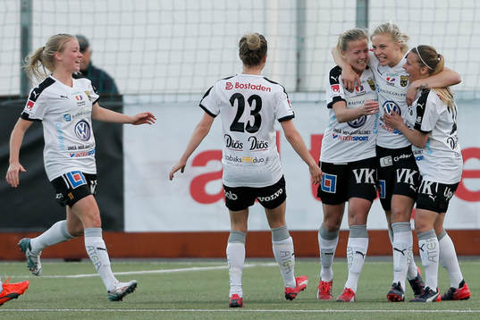 Umeås Lina Hurtig jublar