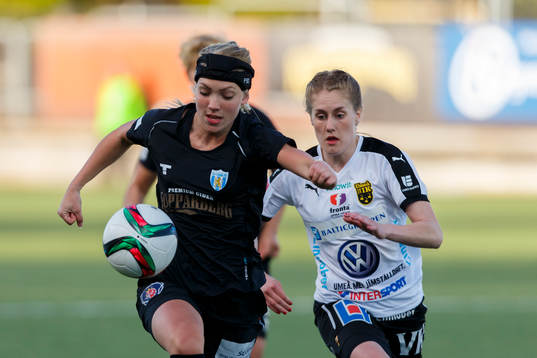 Göteborgs Elin Rubensson och Umeås Hanna Sandström
