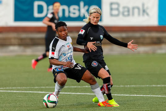 Umeås Rita Chikwelu och Göteborgs Filippa Curmark