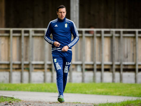 IFK Göteborgs Martin Smedberg-Dalence innan en
