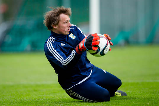 IFK Göteborgs målvakt Johan Hagman