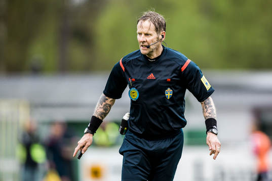 Huvuddomare Lars Olsson