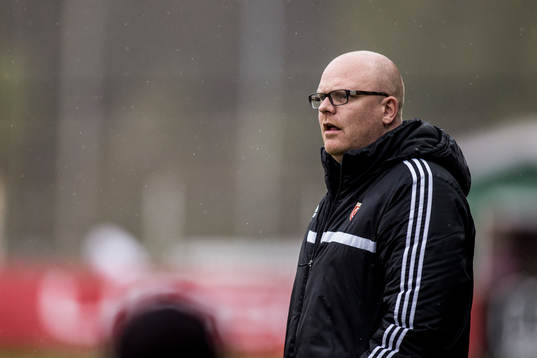 Degerfors tränare Patrik Werner