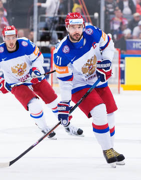 Rysslands Ilya Kovalchuk