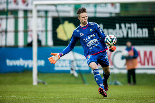 Ljungskiles målvakt Jonathan Johansson