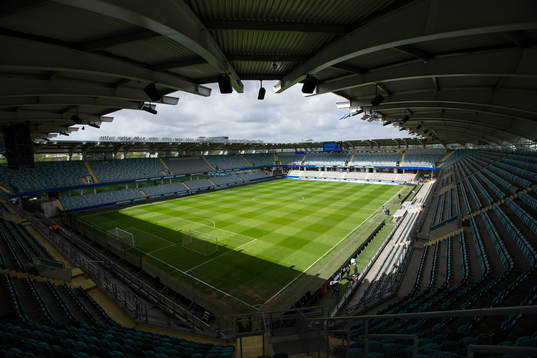 Vy över Gamla Ullevi innan finalen i Svenska Cupen i