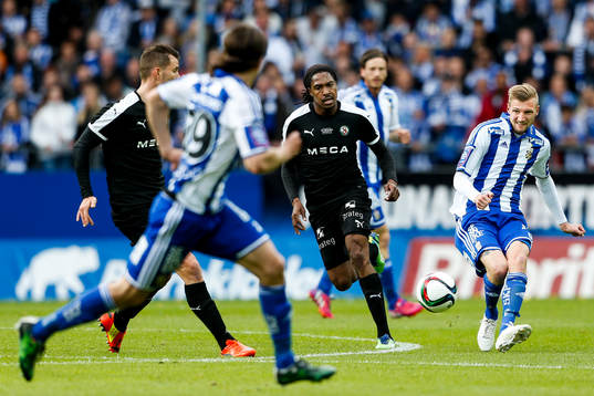 IFK Göteborgs Sebastian Eriksson och Örebros Ayanda Nkili
