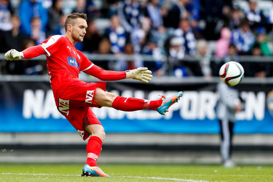 Örebros målvakt Oscar Jansson