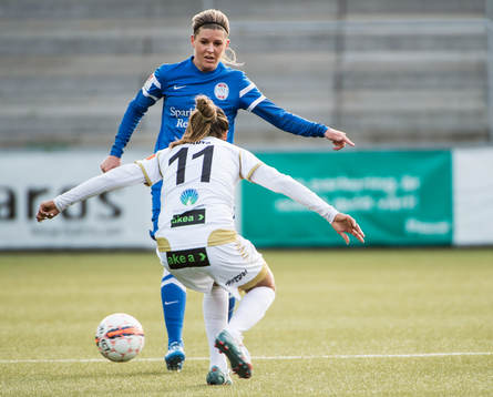 Eskilstunas Olivia Schough mot Rosengårds Marta Viera Da